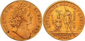 O3525 Jeton Louis XV Noblesse Orléans Régent Philippe Orléans SUP ->M offre