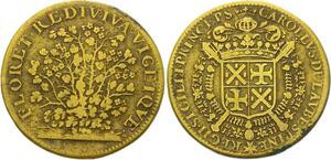 O3566 Rare Jeton Louis XIV Charles Laubespine Chancelier 1652 ->M offre