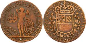 O3585 Jeton Louis XIV Dijon Bénigne Boulier Maire 1665 ->Make offer