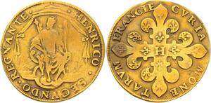 O3608 Rare Jeton Henri II Royal Lys ->Make offer