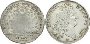 O3649 Jeton Louis XIV Secretaires du Roi Emission 1705 Argent ->M offre