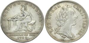 O3760 Rare R3 Jeton Louis XV Batiments du Roi Molitur Grandia 1752 Argent