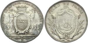 O3813 Rare Jeton Jean-Baptiste François Michodière Prévot Paris 1773 Argent