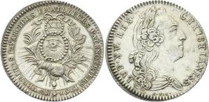 O3899 Rare R2 Jeton Louis XV Verriers Fayenciers Émailleurs 1767 SUP