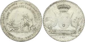 O3903 Rare R2 Jeton XVI Modistes Plumassiers 1777 Argent ->Make offer