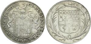 O3973 Rare Jeton sous Louis XIV Noblesse Claude de Guenegaud Martel Argent