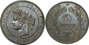 O295 France Rare 10 Centimes Cérès 1898 A Paris SUP Splendide -> Make offer