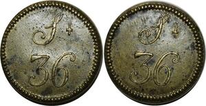 O1155 Rare Portugal Poids Monetaire 4 Ecus 36 Sous Colonies Portuguese