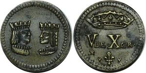 O1157 Spain Poids Monetaire du double ducat Ferdinand et Isabelle 1474-1504