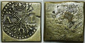 O1180 Rare ! Netherlands Autrichiens Poids Monetaire Albertus Albertin