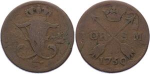 O1965 Schweden Suede Öre Friedrich I 1750 