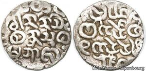 S8001 Rare Birmanie Tankah Sanda Thudhamma 1652 Argent