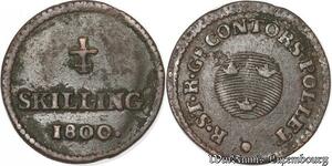 S8069 Sweden 1/4 Skilling 1800 ->Make offer