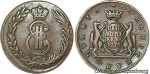 S8155 Russia 5 Kopecks 1774 KM ->Make offer