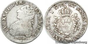 S8172 France Ecu Louis XVI Branches OlivIs 1779 Pau Argent Silver - Faire Offre 