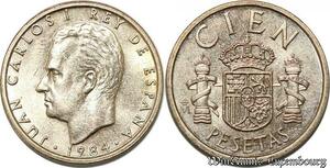 S8438 Espagne 5 Pesetas Juan Carlos I 1984 FDC UNC -> Make Offer