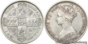 S8589 UK 1 Florin Victoria 1872 Argent Silver -> Make Offer
