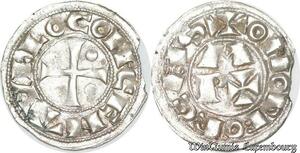 S8701 France Obole Seigneurie du Béarn Les Centulles Argent Silver ->Faire Offre