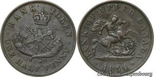 S8900 Canada Upper Penny 1854 ->Make offer