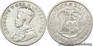 S8981 South Africa Florin George V 1928 Argent Silver ->make offer