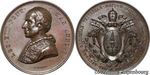 S9038 Medaglia Vatican Leo XIII 1878 Avctore ecclesiae Vniversae Rector Datvs