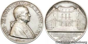 S9049 Medaglia Vatican Benedictvs XV 1936 Romanae Cvriae Congregationibvs FDC