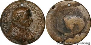 S9104 Medaglia Medal Vatican Pope Theodorvs II Pont Max Christ uniface