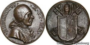 S9127 Medaglia Medal Papal Vatican Pope Benedictvs X Pont Max Keys Clés