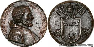 S9133 Medaglia Medal Papal Vatican Pope Evgenivs III Pont Max Keys Clés