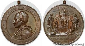 S9208 Medaglia Papal Vatican Pope Leo XIII Graves de Comuni SPL -