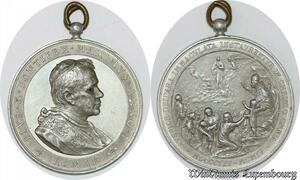 S9211 Medaglia Papal Vatican Pope Johnson 1904 immaculate conception