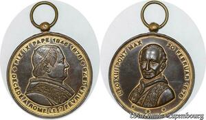 S9240 Medaglia Medal Papal Vatican Pope Leo XIII Pivs XI 1846 1878