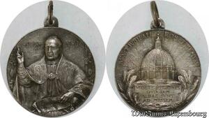 S9275 Médaille Papal Vatican Pius Pie XI Jubilae 1925 Silvered ->Make offer