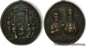 S9298 Rare Plaque Papal Vatican SS PEtr Pav Ap Roma ->Make offer