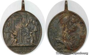 S9299 Very Rare Plaque Papal Vatican Sanctvs Petrvs Roma Anno Jubilem XVIII