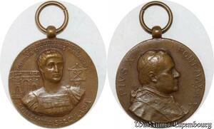 S9329 Médaille Papal Vatican Pie X Constantino Avgvsto Saecvlaria Romai