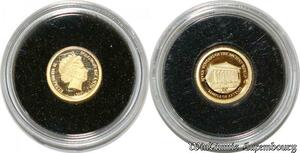 S9446 Solomon 5 Dollars Elizabeth II 2011 7 Wonders Temple Artemis Or Gold PF