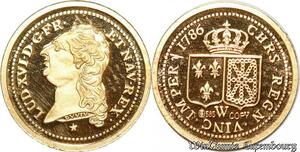 S9501 France Médaille Ecu d'or Louis XVI 2006 Or Gold PF BE -> Faire Offre 