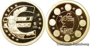 S9512  Irelande Or 10 Ans de l'Euro 2009 Or Gold PF BE -> Faire Offre
