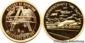 S9517 USA Or Messerschmitt History of Aviation Or Gold BE Pf