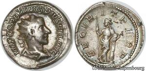 S9581 Roman Empire Antoninien Gordien III 243-244 Rome La Sécurité Argent