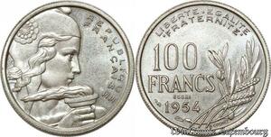 S9621 France 100 Francs Essai Cochet 1954 FDC ! -> Faire Offre 