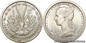 S9700 Cameroun 1 Franc Essai Marianne Bazor 1948 FDC 