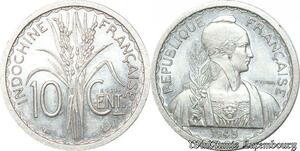 S9721 Rare Indochine 10 Cent Essai Turin 1945 FDC §§ BU-&gt; Faire Offre