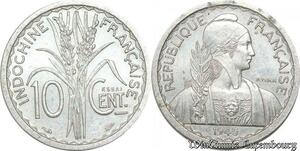 S9722 Rare Idochine 10 Cent Essai Turin 1945 FDC §§ BU-> Faire Offre 