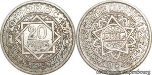 S9734 Maroc 20 Francs Essai Mohammed V 1946 SPL FDC -> Faire Offre 