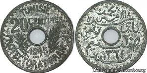 S9741 Tunisie 20 Centimes  Essai Lamine Bey 1945 FDC -> Faire Offre 