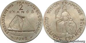 S9783 Océanie Polynésie 2 Francs Essai Marianne 1948 FDC -> Faire Offre 