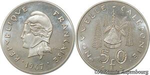 S9786 Nouvelle-Calédonie 50 Francs Essai Marianne Joly 1967 FDC -> Faire Offre