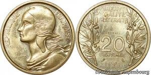 S9931 France 20 Centimes  Essai Lagriffoul 1961 FDC -> Faire Offre 